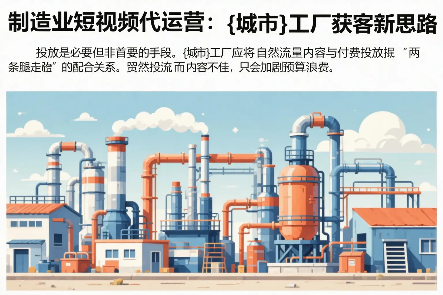 制造业短视频代运营：牡丹工厂获客新思路